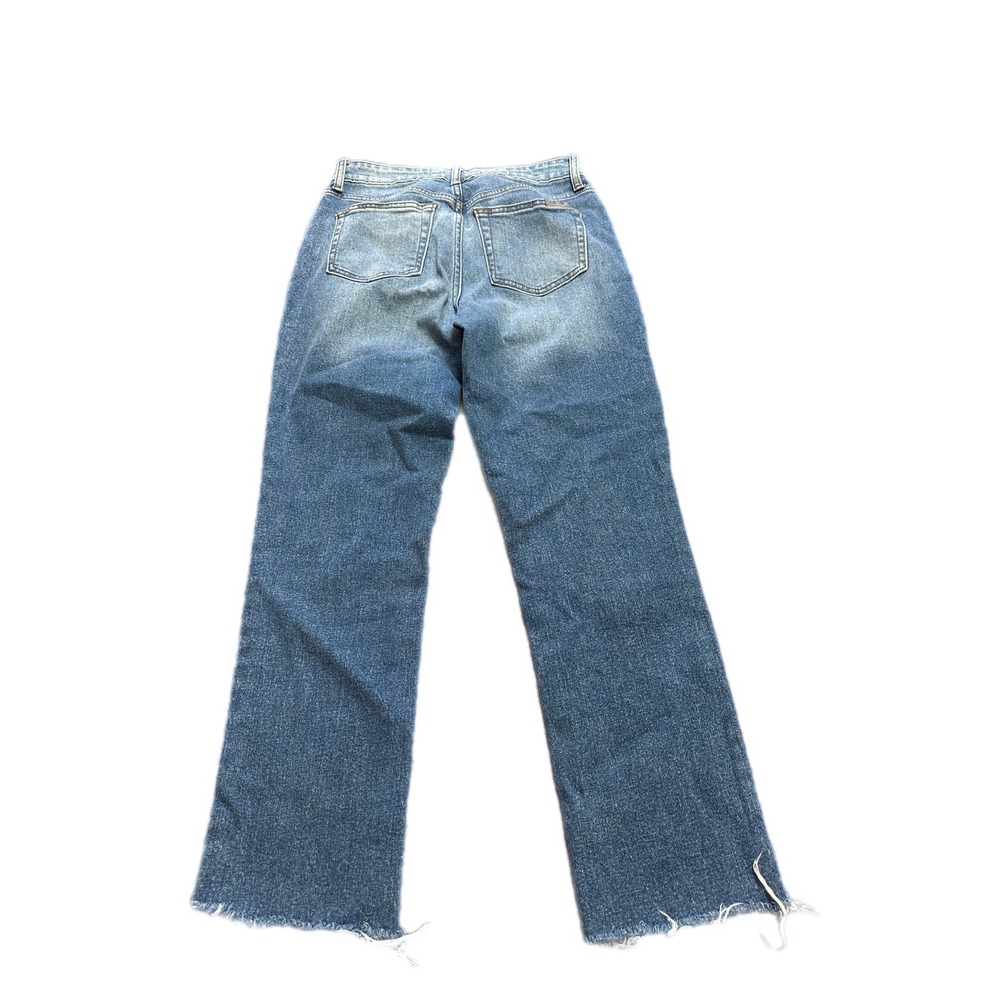 Joes Jeans Womens‎ Size 25 Flare Leg Distressed Frayed Hem Blue Denim Jeans - Picture 7 of 7